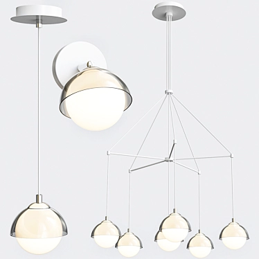 Lumion Neruni Pendant Lights 3D model image 1 