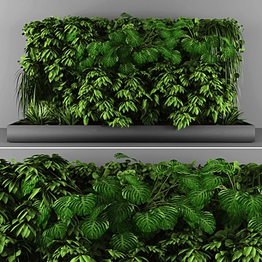 GreenWall Vertical Garden 3D model image 1 