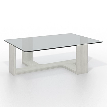 Elegant Vesper Cocktail Table 3D model image 1 