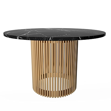 Modern Faun Dining Table 3D model image 1 