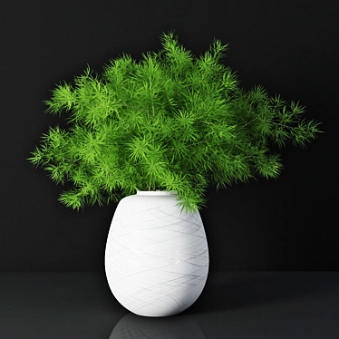 LSA Boulder Asparagus Vase 3D model image 1 