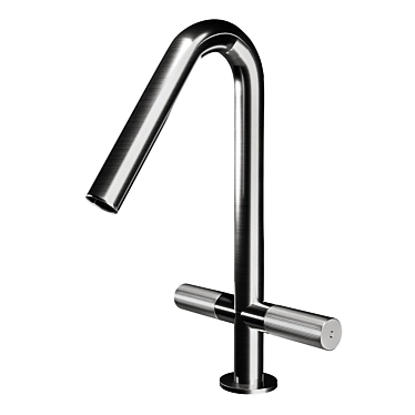 Minimalist Stainless Steel Tap 3D model image 1 