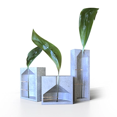 Ethereal Planter Collection by Studio Iludi 3D model image 1 