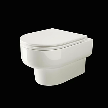 Ceramica Nova Brick Wall-hung Basin 3D model image 1 