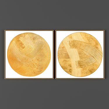 Artistic Frames Collection 3D model image 1 