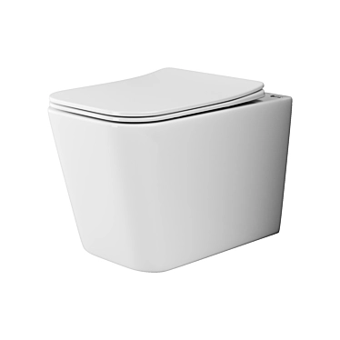 Ceramica Nova X-Cube Wall-Hung Toilet 3D model image 1 