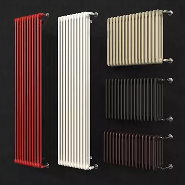 Irsap Tesi Tubular Radiator 3D model image 1 