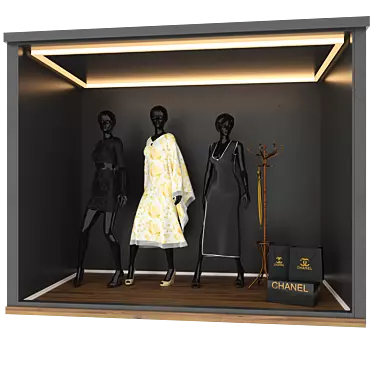Fashion Fiesta: Clothing Galore 3D model image 1 