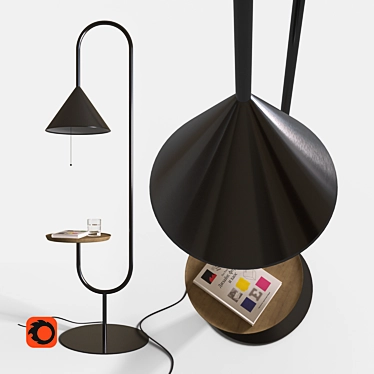 Ozz Lamp: Versatile Floor Decor 3D model image 1 