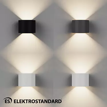 Blade LED Wall Light - Modern and Efficient 3D model image 1 