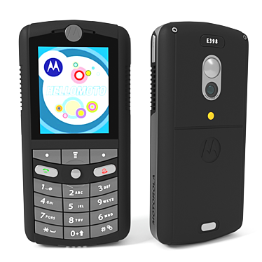 Motorola E398: High Polygonal Model 3D model image 1 