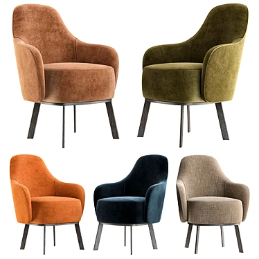 Elegance in Motion: Lema Fantino 3D model image 1 