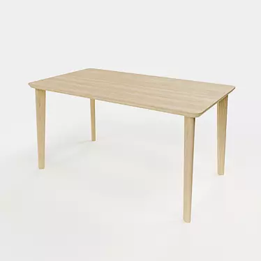 Naturally Elegant Lisabo Table 3D model image 1 