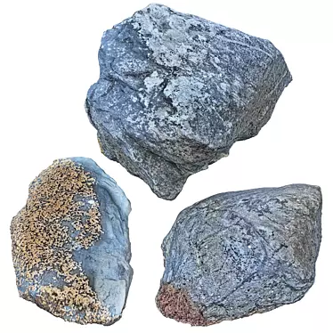 Seaside Rock Collection 3D model image 1 