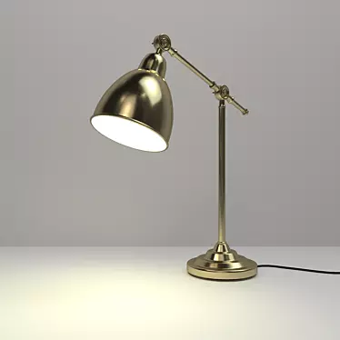 Barometr Lamp: Stylish Copper Illumination 3D model image 1 