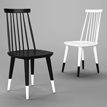 Modern Dining Chair Set 2013 3D model image 1 