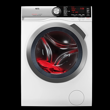 AEG L8WBC61SR Washing Machine 3D model image 1 