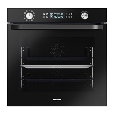 Samsung NV9900J: Versatile Built-in Oven 3D model image 1 