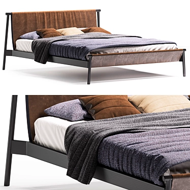 Bolzan Letti Iron Bed Jack 3D model image 1 