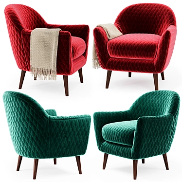 Deephouse Benelux Armchair 3D model image 1 