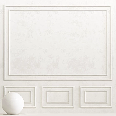 Decorative plaster with molding 4