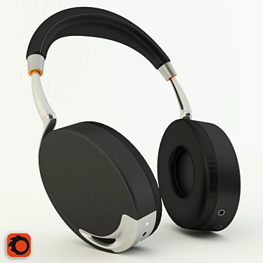 Parrot Zik I Bluetooth headphones by Starck 3D model image 1 