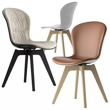 Boconcept Adelaide Chair: Sleek and Stylish Seating Solution 3D model image 1 