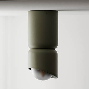 TERRA 1.5 Ceiling Lamp: Elegant Illumination by MARZ 3D model image 1 