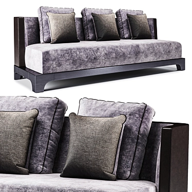 Eaton London Collection Sofa 3D model image 1 