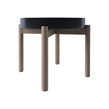 Birch Gray Coffee Table 3D model image 1 