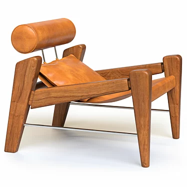 Serfa: Stylish and Comfortable Armchair 3D model image 1 