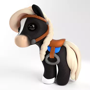 Interactive Horse Model: Fbx File Included 3D model image 1 