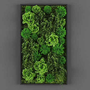 Green Oasis Vertical Garden 3D model image 1 
