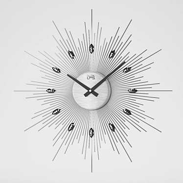 Elegant Wall Clock: Tomas Stern 8059 3D model image 1 