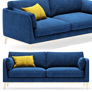 Elegance Redefined: Novak Sofa 3D model image 1 