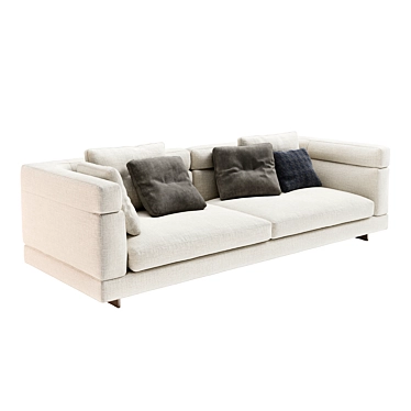 Premium Minotti Alexander Sofa 3D model image 1 