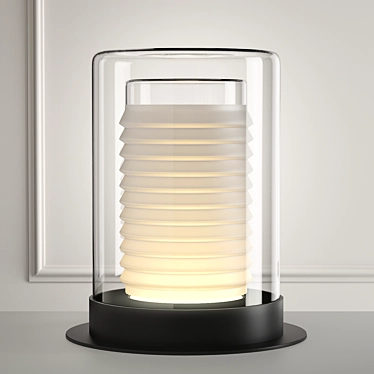 FOTA 59013: Stylish Table Lantern 3D model image 1 