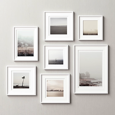 Versatile Picture Frame Set - 141 3D model image 1 