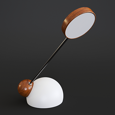 "Magnetosphere" Table Lamp: Illuminating Elegance. 3D model image 1 