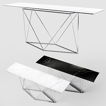 Naos Uptown Console: Sleek and Functional 3D model image 1 