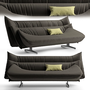 Mitchell Koinor Sofa: Sophisticated Style 3D model image 1 