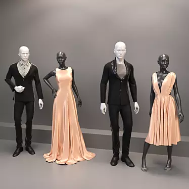 Fashionable Unisex Clothing: Enhance Your Style 3D model image 1 