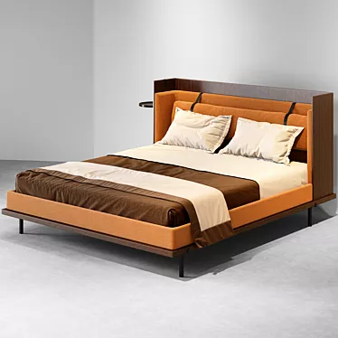 Luxury Molteni & C Bed 3D model image 1 