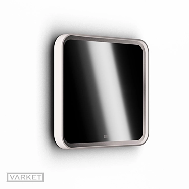 Smart Lighting Mirror - Nimbus Square 3D model image 1 