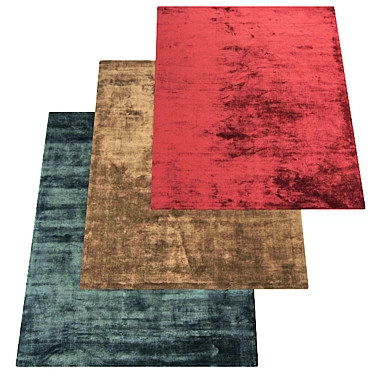 Name-Included Texture: Carpet Rug 3D model image 1 