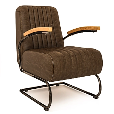 Modern Loft Armchair: Stylish & Comfortable 3D model image 1 