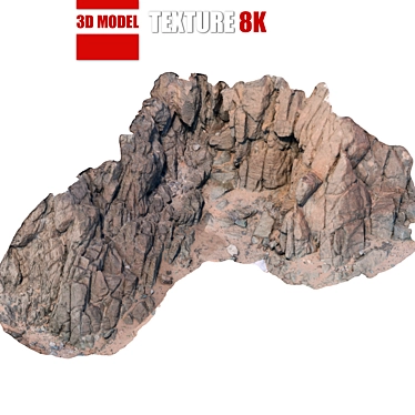 Rock 171 - 3D Photogrammetry Model 3D model image 1 