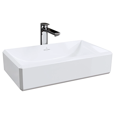Villeroy & Boch Antheus Rectangular Countertop Sink 3D model image 1 