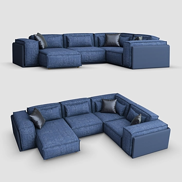 Modern Loft Sofa - March 8 3D model image 1 