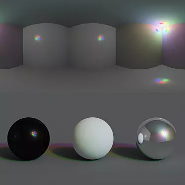 Light Cube Studio: RGB Tri-Sphere, Ultra-High Resolution 3D model image 1 